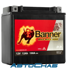 YTX14-BS BANNER Bike Bull 12 AGM+гель 150x87x147